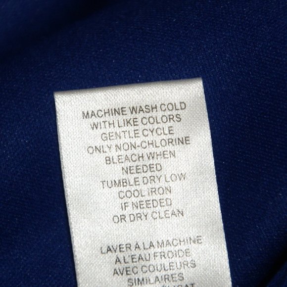 TAHARI Cobalt V-Neck Ruffle Sleeve Jumpsuit 8 NEW - Picture 7 of 10